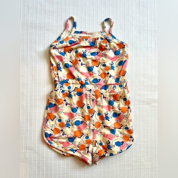 Spaghetti Strap Toddler Girl Romper - Picture 1 of 5
